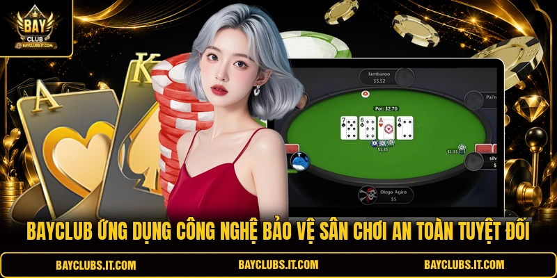 BAYCLUB ứng dụng công nghệ bảo vệ sân chơi an toàn tuyệt đối