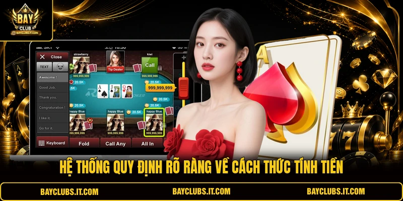 Hệ thống quy định rõ ràng về cách thức tính tiền